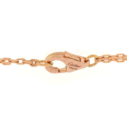 Cartier 18K Pink Gold Diamond Pink Sapphire LOVE Bracelet 3 of 3