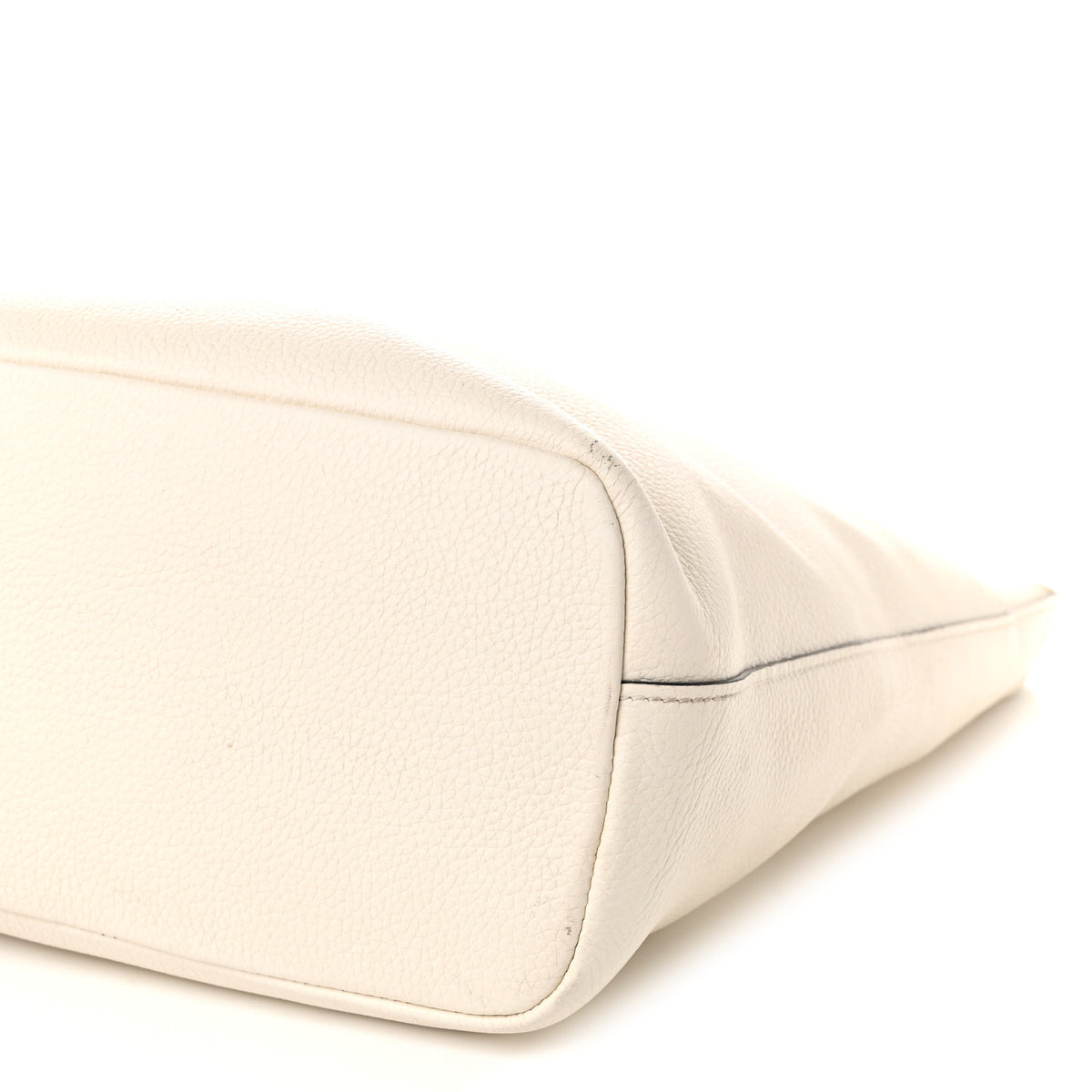 Prada Vitello Phenix Metal Hobo White 10 of 12
