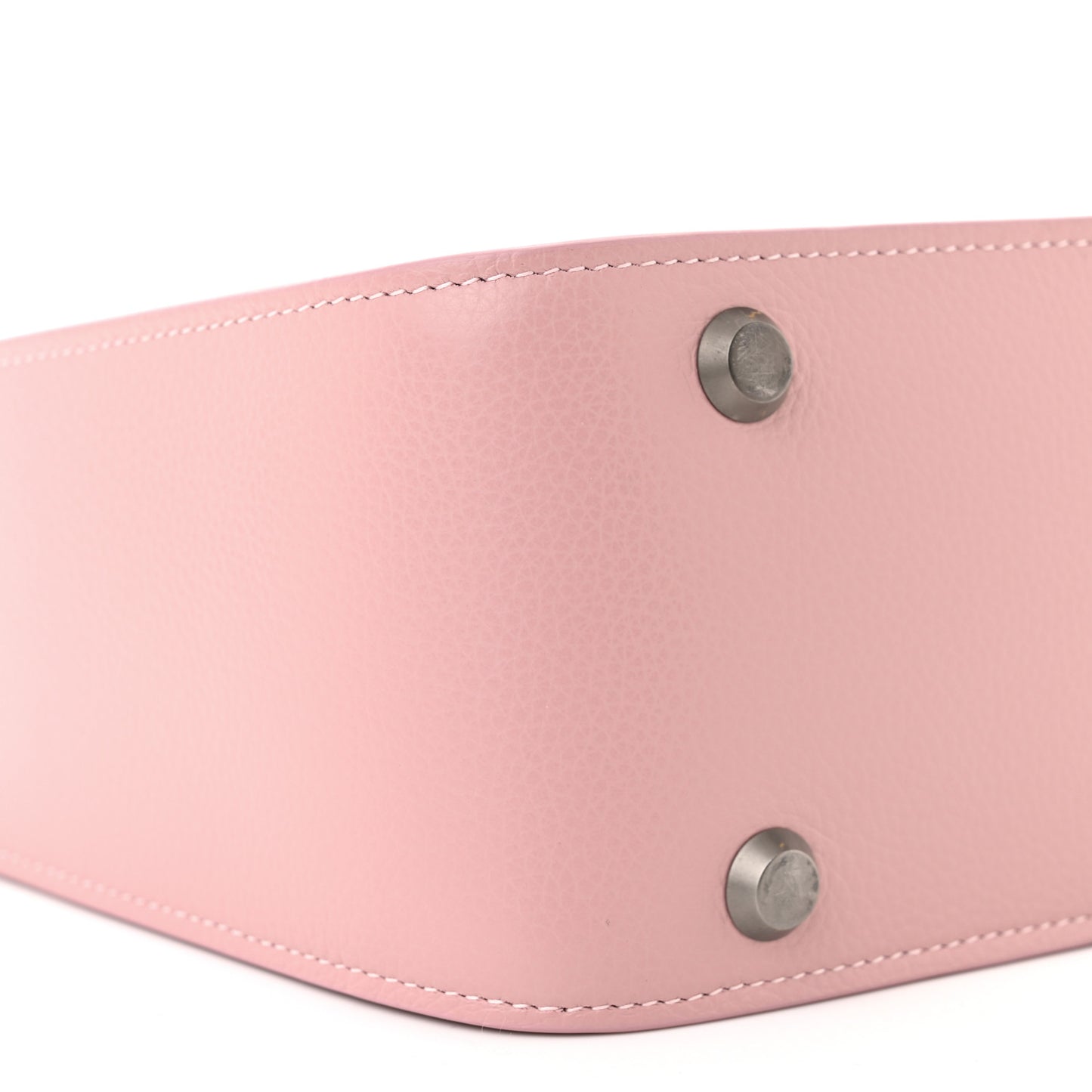 Calfskin Logo Embossed XS Tool 2.0 North-South Tote Powder Pink