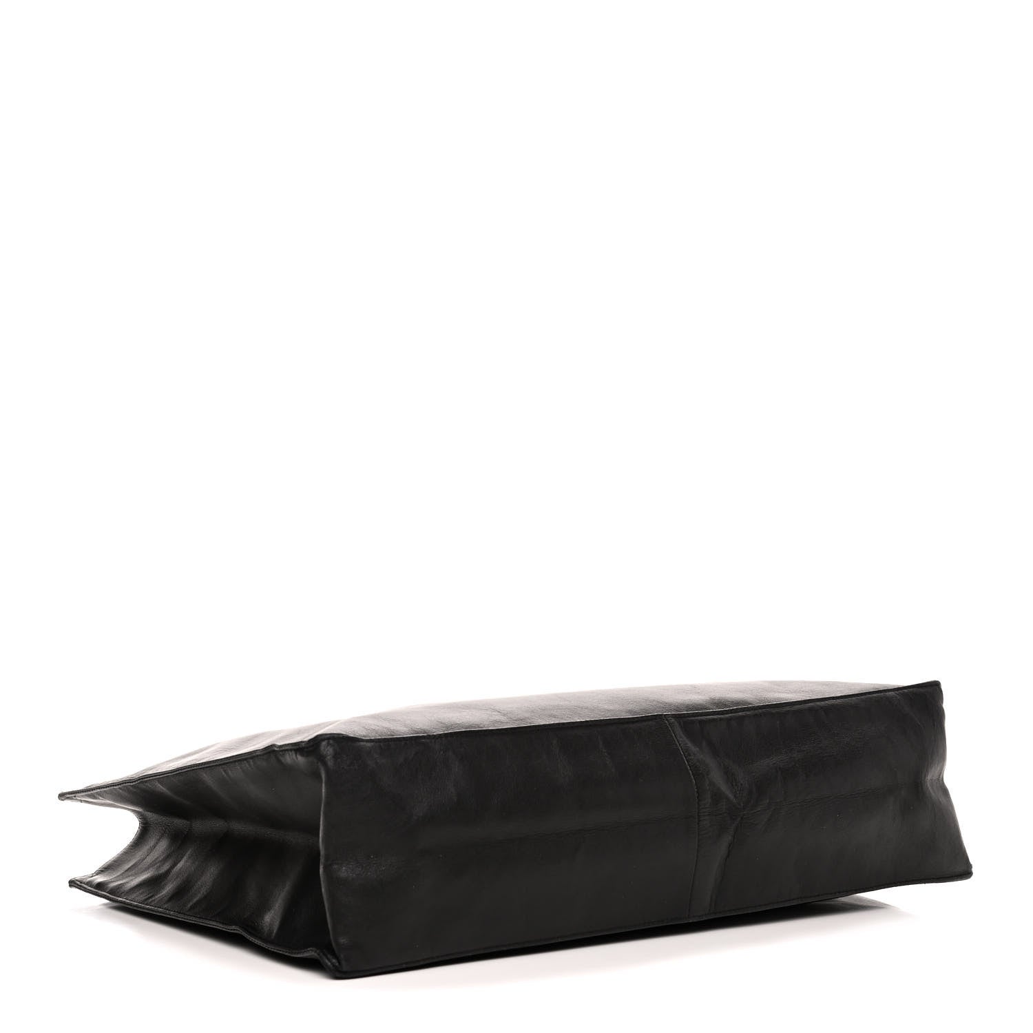 Chanel Lambskin CC Tote Black 3 of 4