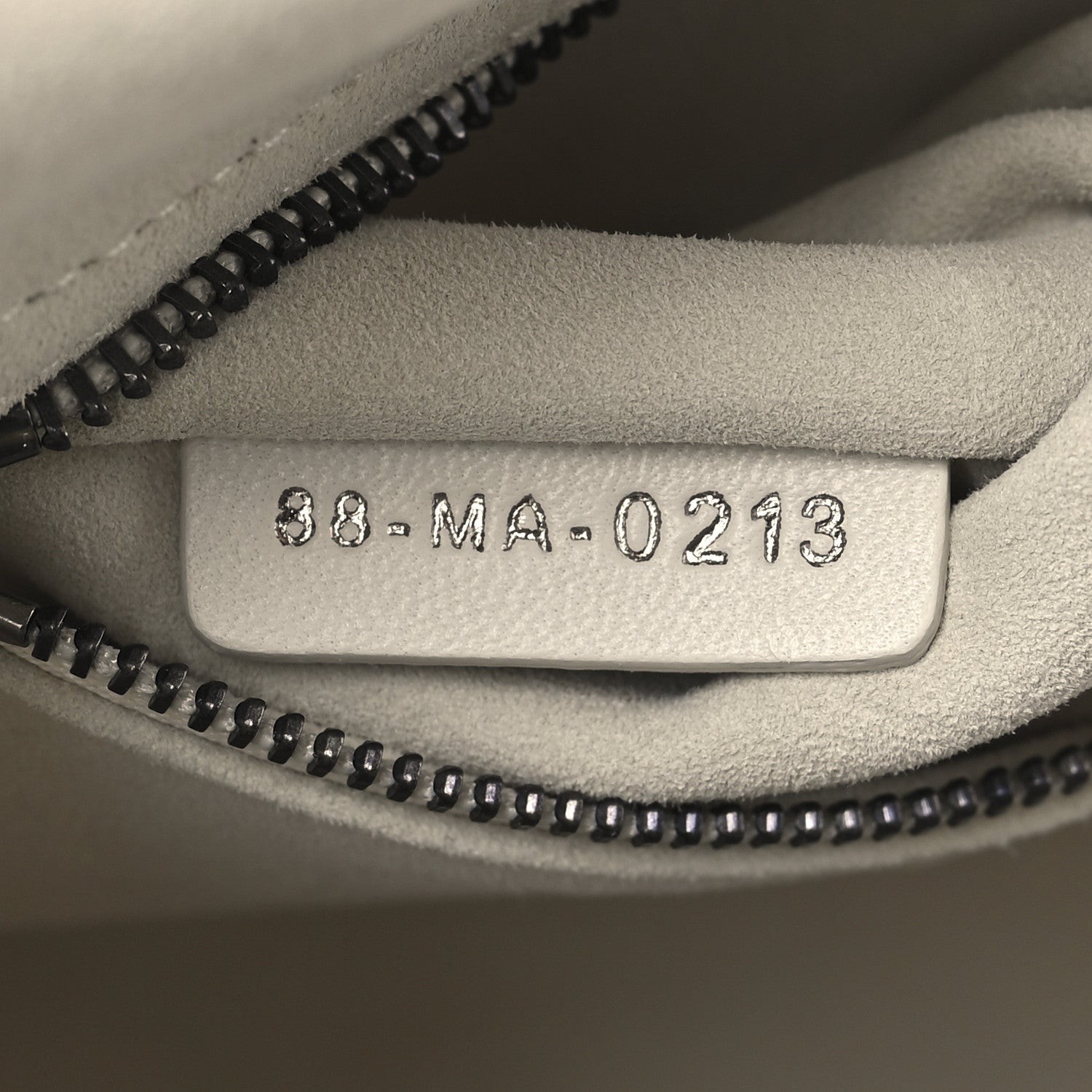 Christian Dior Lambskin Cannage Small My ABCDior Lady Dior White 7 of 11