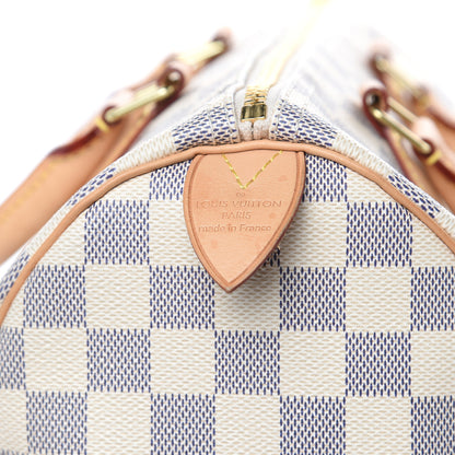 Louis Vuitton Damier Azur Speedy 30 10 of 14