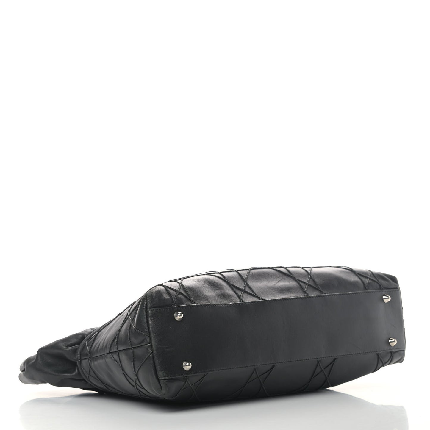 Lambskin Cannage Dior So Dior Tote Black