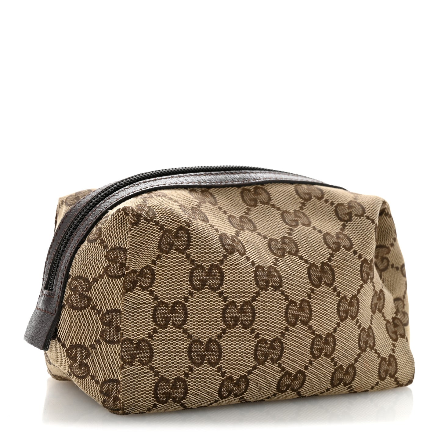 Monogram Large Cosmetic Case Brown