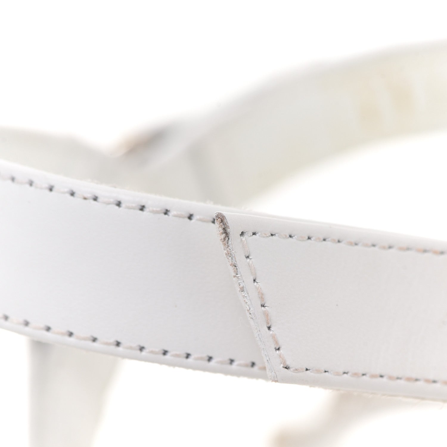 Christian Louboutin Nappa Pyraclou 110 Wedge Sandals 38 White 12 of 16