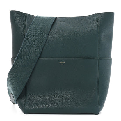 Celine Soft Grained Calfskin Sangle Bucket Bag Amazone 1 of 9