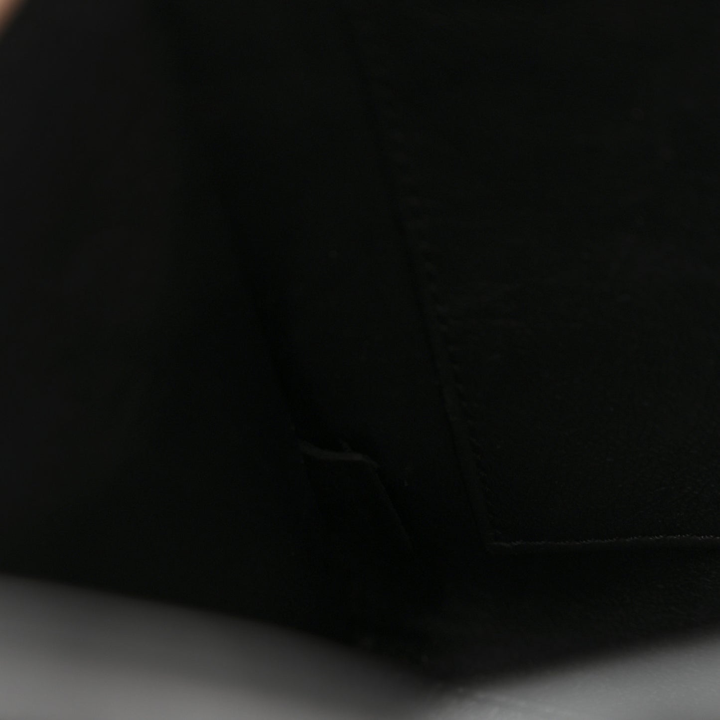 Baby Grained Calfskin Nubuck Nano Tri-Color Luggage Stone