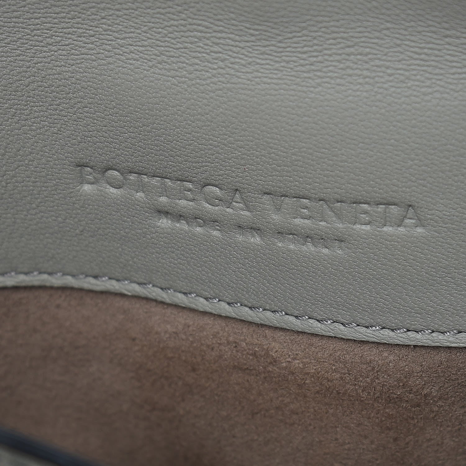 Bottega Veneta Nappa Small Piazza Bag Dark Cement Steel Cement 8 of 14
