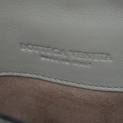 Bottega Veneta Nappa Small Piazza Bag Dark Cement Steel Cement 8 of 14