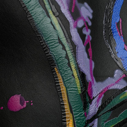 Christian Louboutin Calfskin In Love East West Cabata Tote Black Multicolor 14 of 17