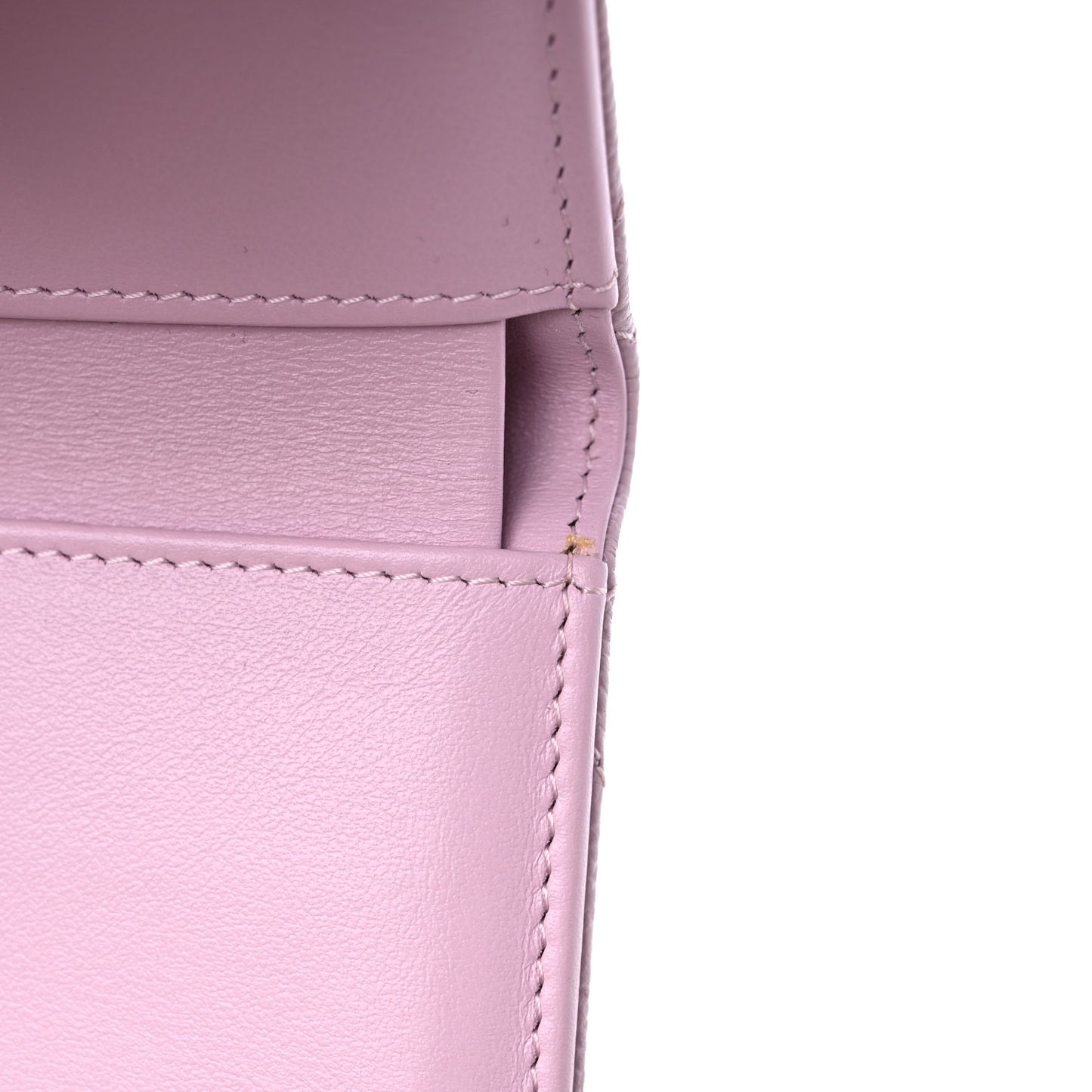Caviar Quilted Compact Flap Wallet Light Pink