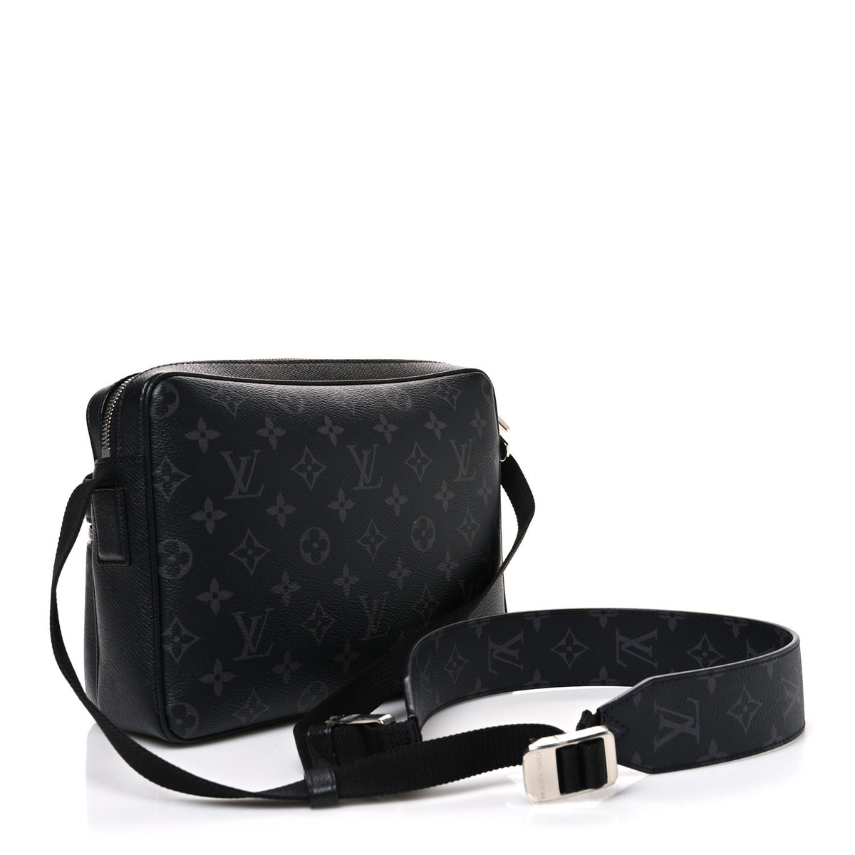 Louis Vuitton Taiga Monogram Eclipse Outdoor Messenger Black 3 of 10