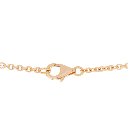 Cartier 18K Pink Gold Interlocking LOVE Necklace 4 of 4