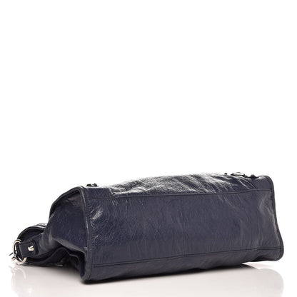 Balenciaga Agneau Classic Silver Hardware City Gris Chartreux 4 of 9