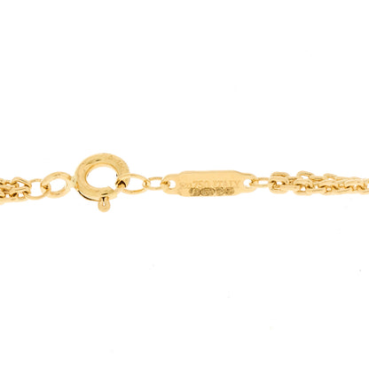 Tiffany 18K Yellow Gold HardWear Small Double Link Pendant Necklace 5 of 5