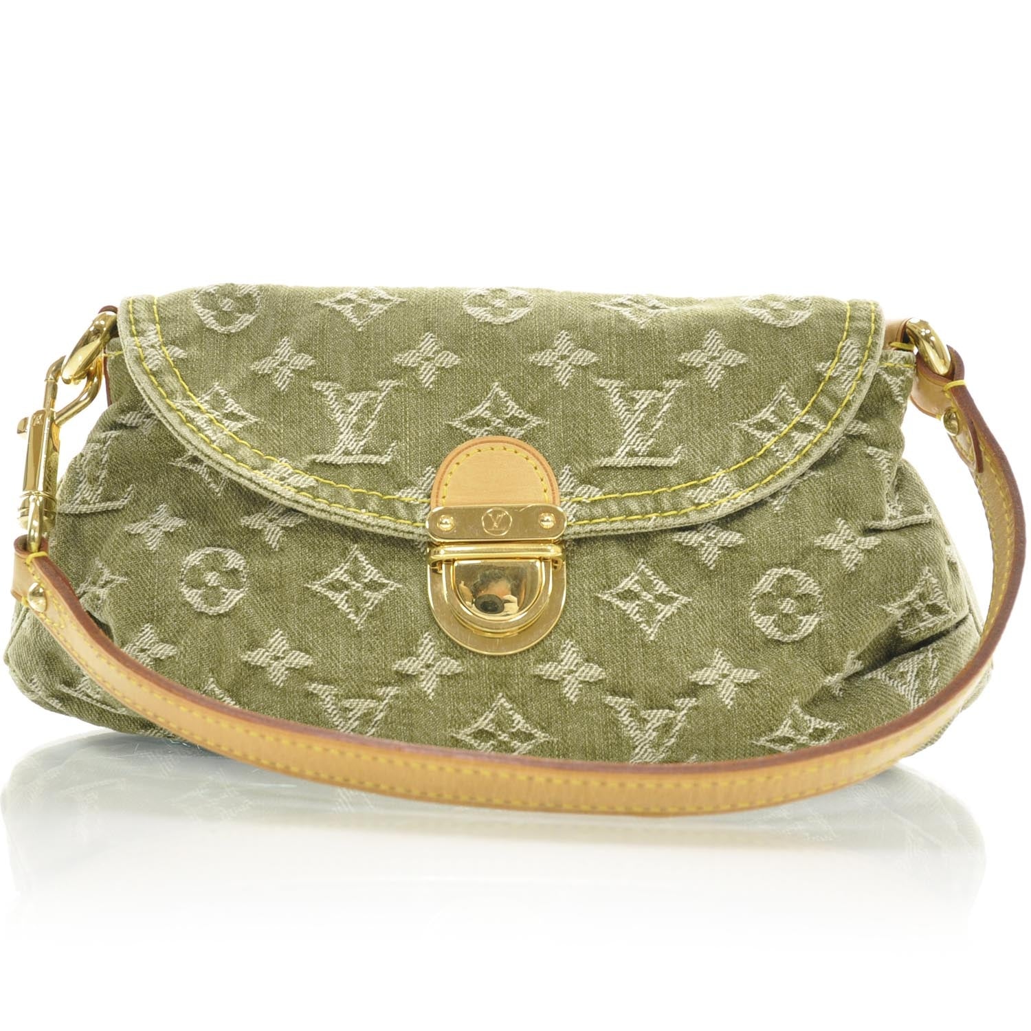 Louis Vuitton Monogram Denim Mini Pleaty Lichen 1 of 8