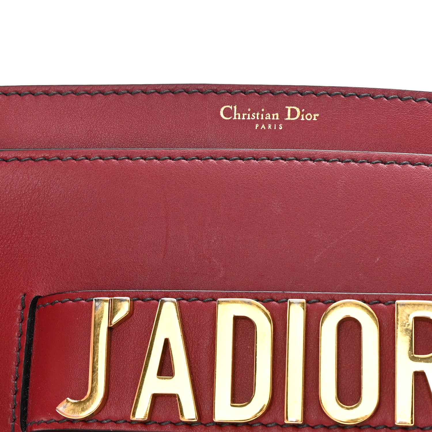 Christian Dior Calfskin J'Adior Chain Flap Bag Red 12 of 19