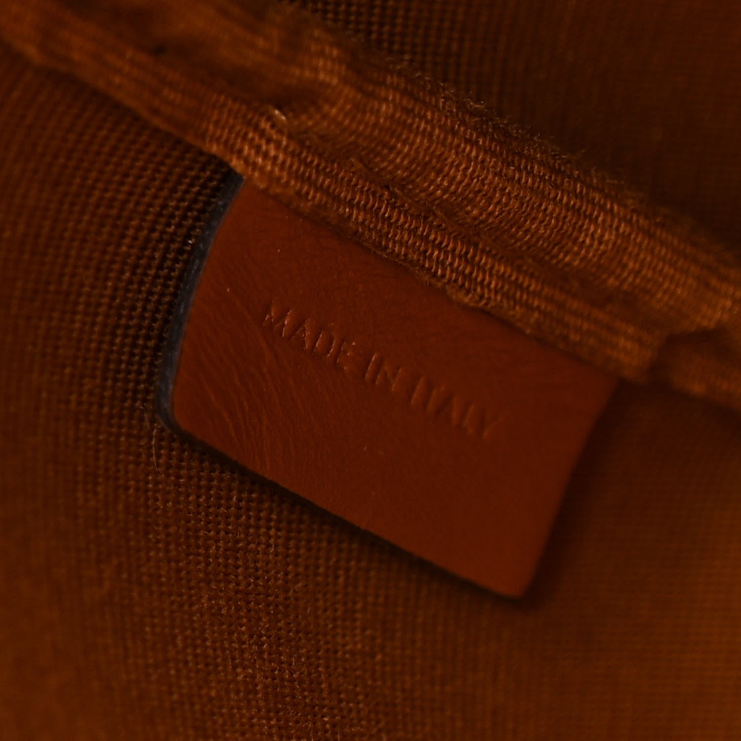 Celine Triomphe Canvas Calfskin Small Cabas Bag Tan 7 of 10