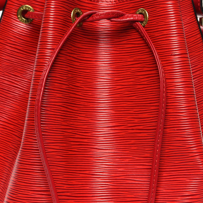 Louis Vuitton Epi Petit Noe Castillan Red 7 of 12