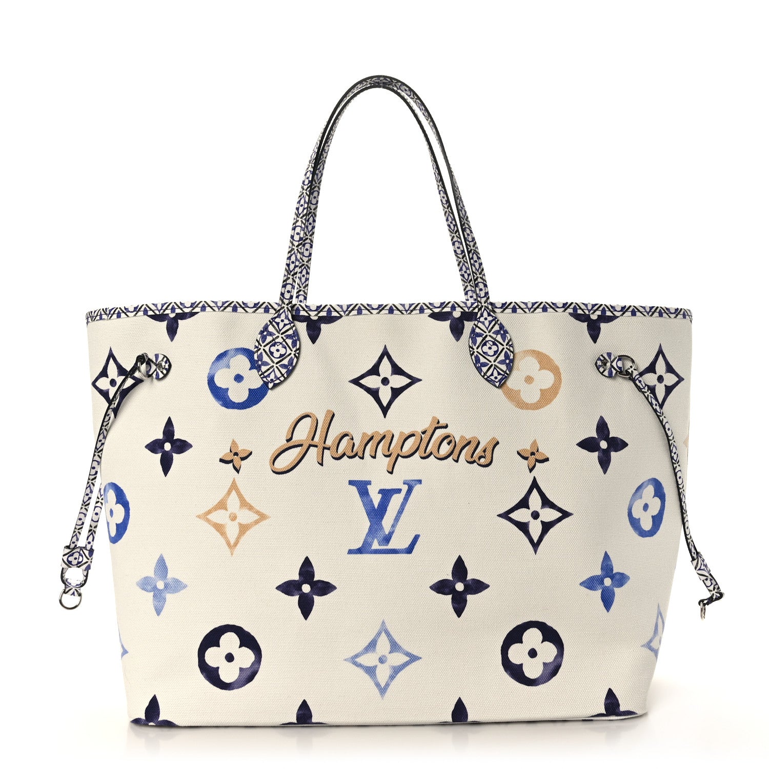 Louis Vuitton Monogram Canvas By The Pool Hamptons 2.0 Neverfull GM Blue 3 of 9