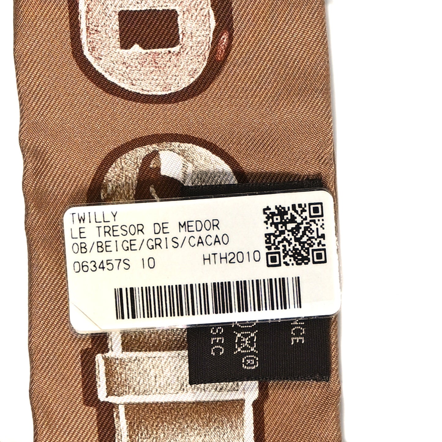 Silk Le Tresor De Medor Twilly Beige Gris Cacao