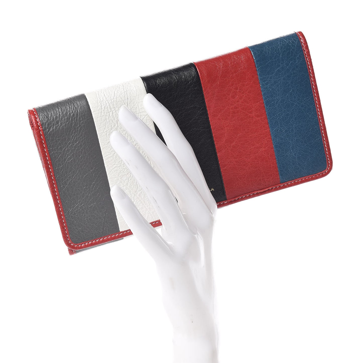 Agneau Arena Multicolore Bazar Money Wallet Grey White Black Red Blue