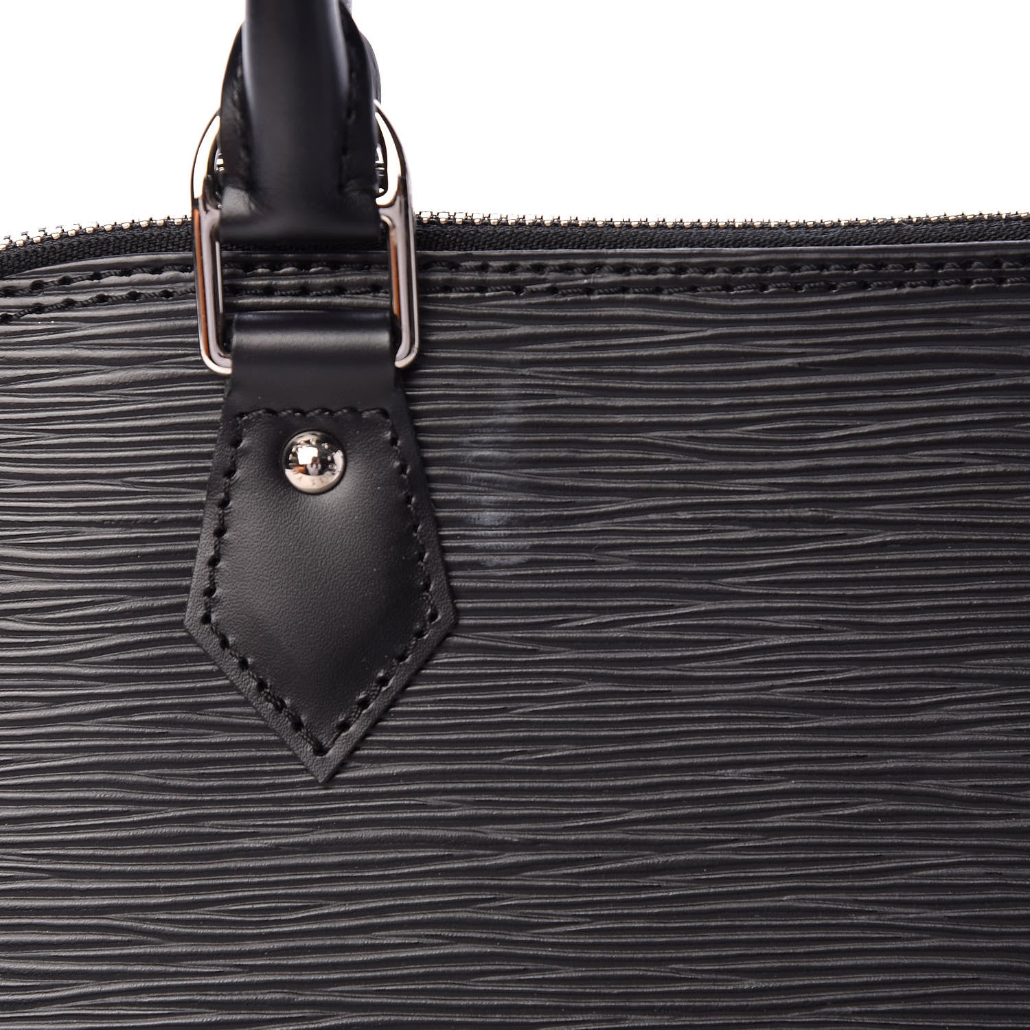 Louis Vuitton Epi Alma MM Black 12 of 13