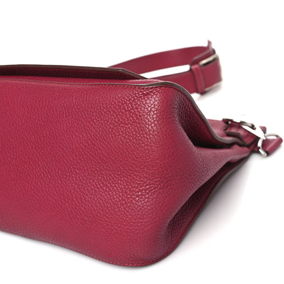 Hermes Taurillon Clemence Jypsiere 34 Rubis 10 of 10