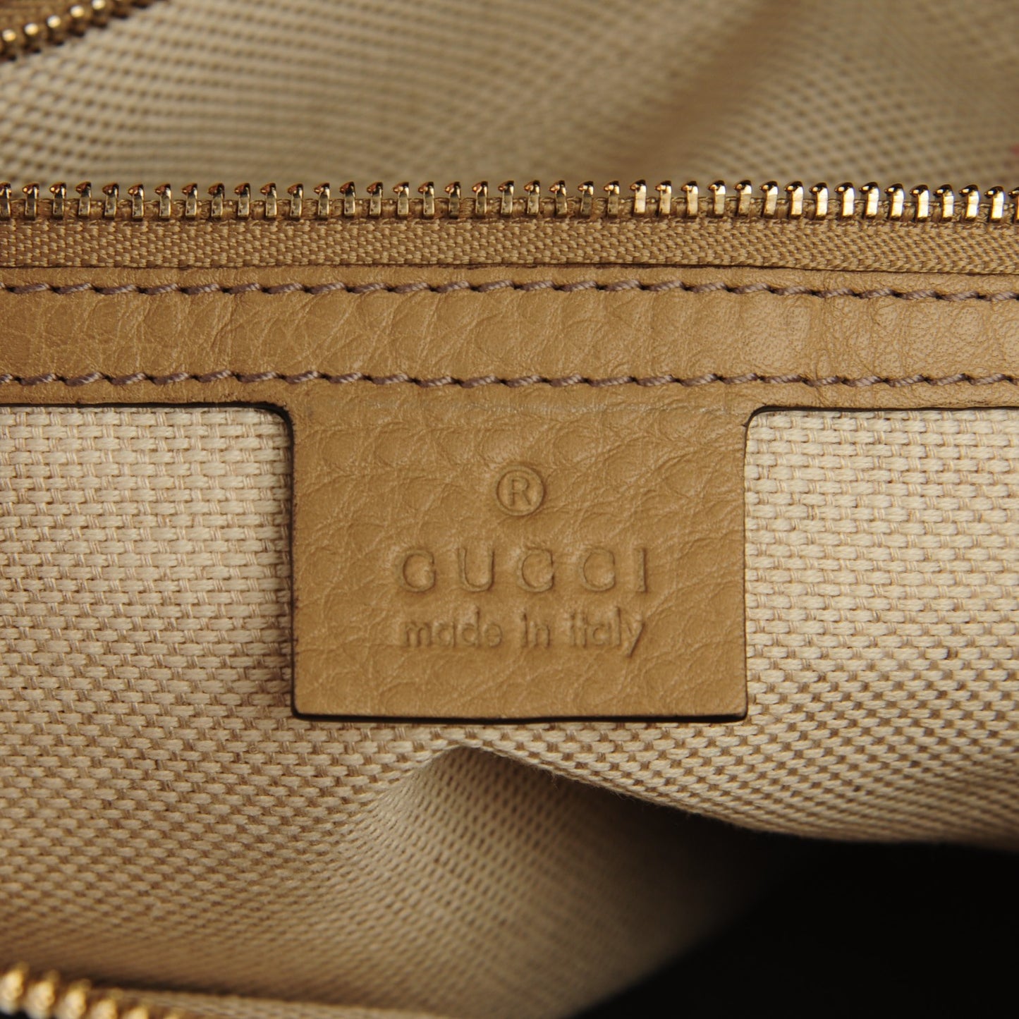 Cellarius Calfskin Small Soho Top Handle Satchel Camelia