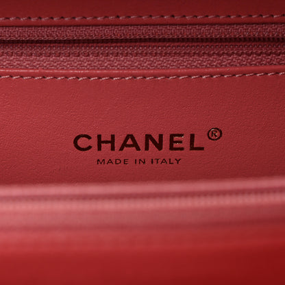 Chanel Caviar Quilted Medium CC Filigree Vanity Case Pink 6 of 13
