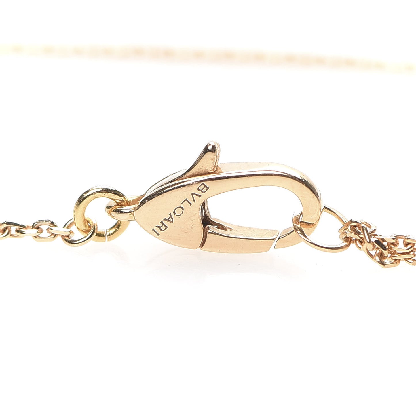 18K Rose Gold Diamond Mother of Pearl Small Divas' Dream Pendant Necklace