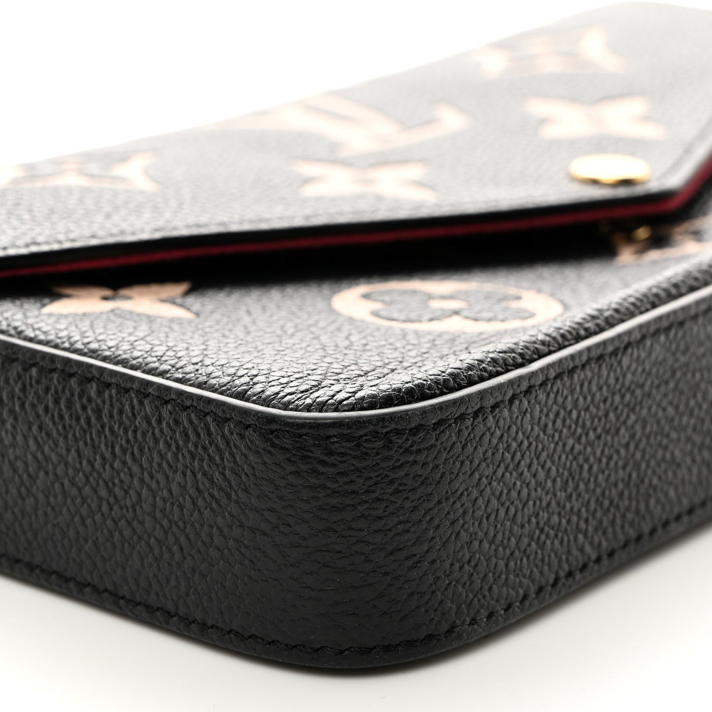 Empreinte Monogram Giant Felicie Pochette Black Beige