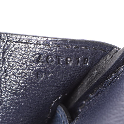 Hermes Epsom Birkin 30 Bleu Indigo 11 of 33