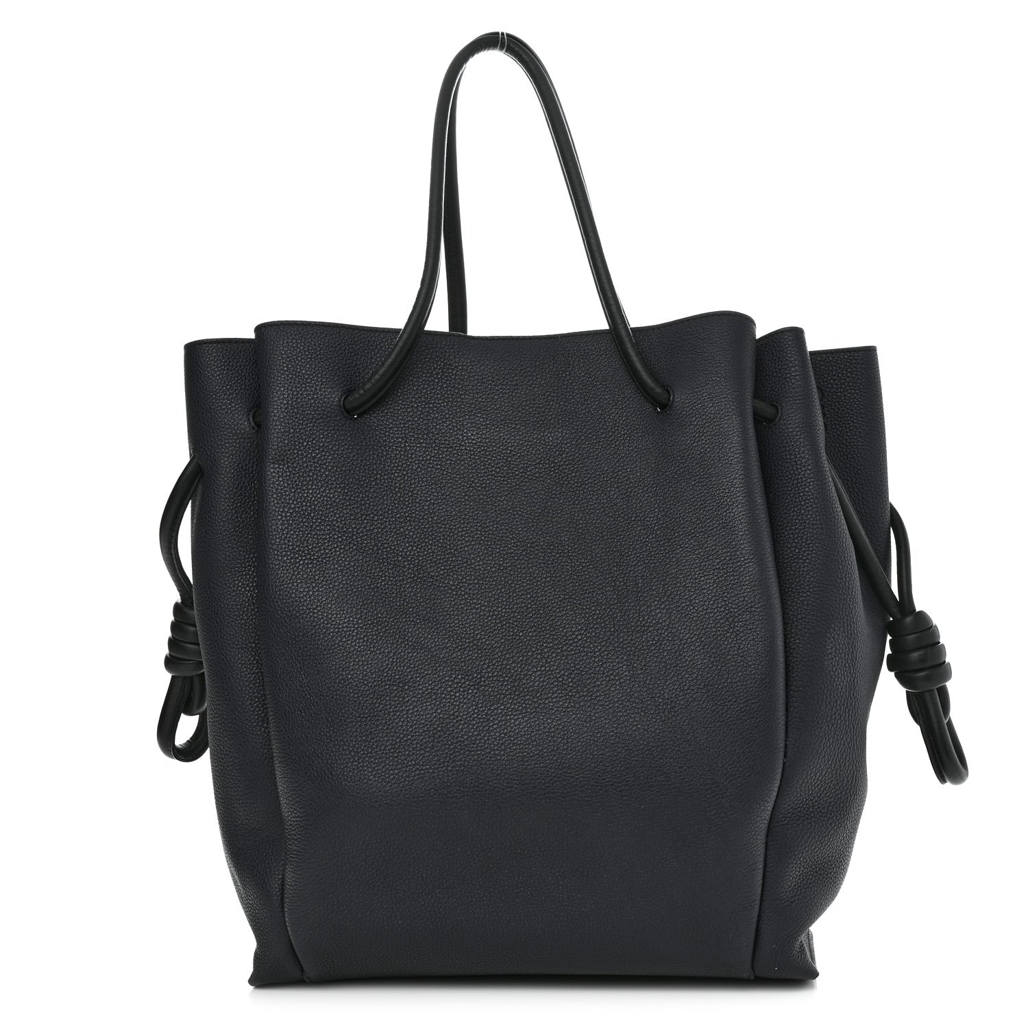 Loewe Calfskin Medium Flamenco Knot Bag Midnight 1 of 13
