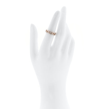 Tiffany 18K Rose Gold Diamond T True Wide Ring 51 5.75 2 of 5