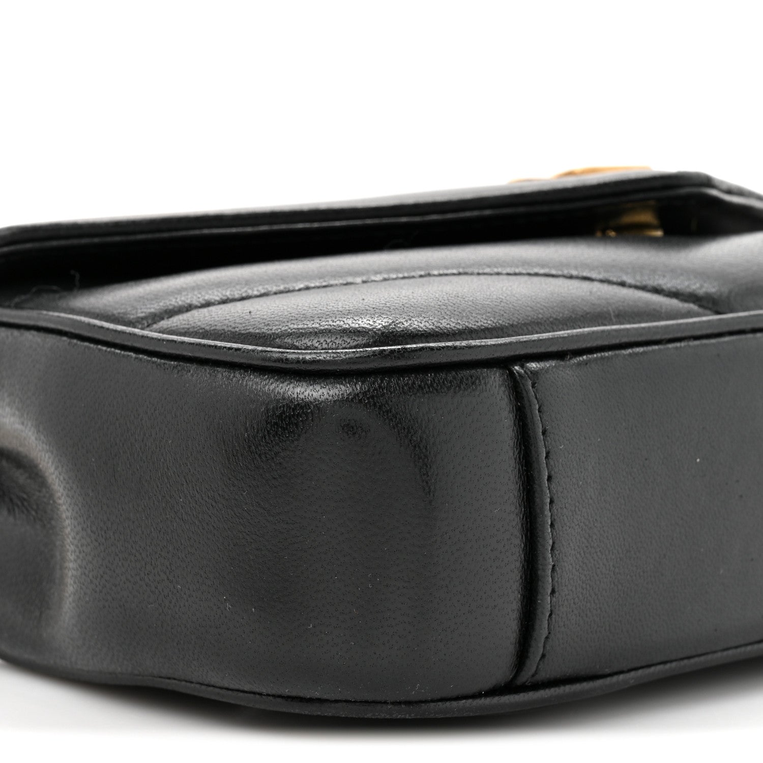 Saint Laurent Lambskin Chevron Quilted Mini Loulou Black 11 of 11