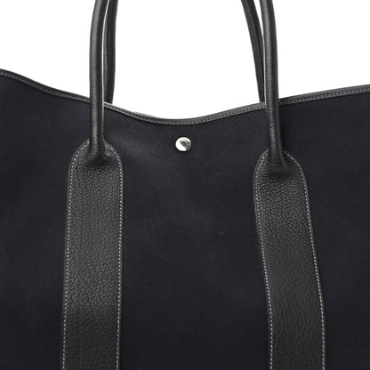Hermes Toile Vache Country Garden Party 49 GM Black 6 of 13