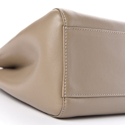 Fendi Nappa Mini Peekaboo Iconic Satchel Tortora 10 of 11