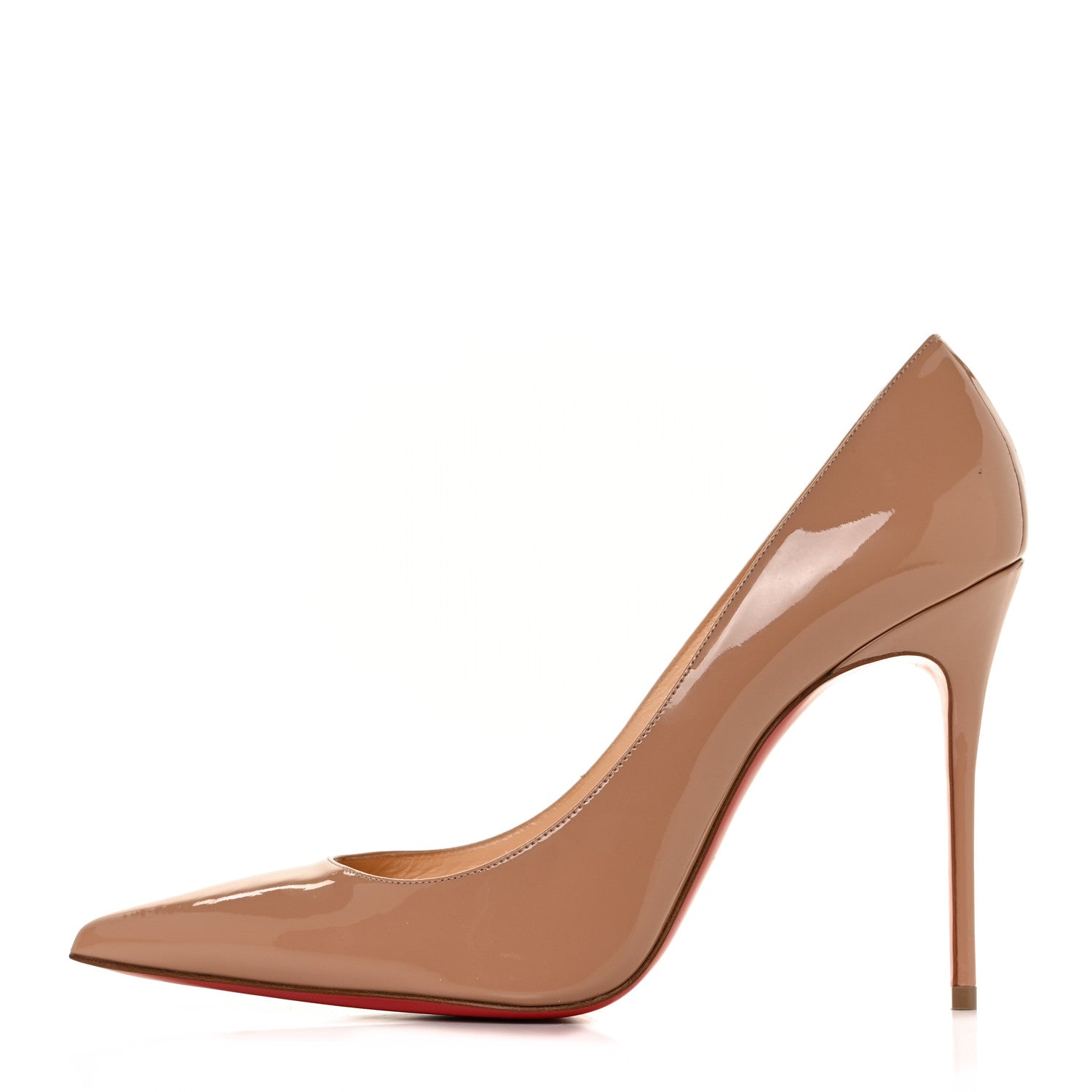Christian Louboutin Patent So Kate 100 Pumps 41 Nude 1 of 7