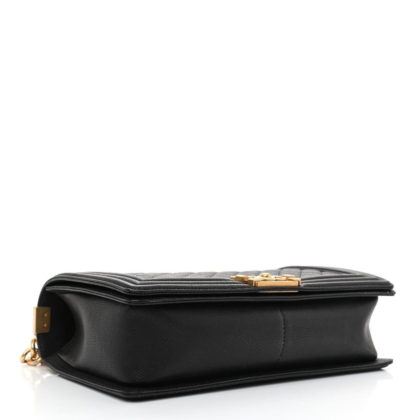 Caviar Quilted New Medium Boy Flap Black