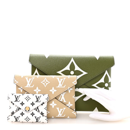 Louis Vuitton Monogram Giant Kirigami Pochette Set 2 of 10