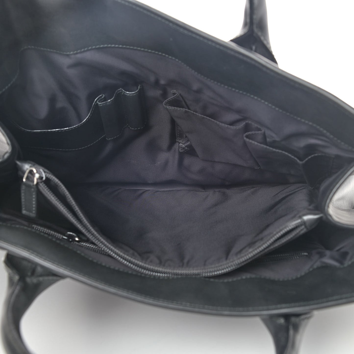 Nylon Web Briefcase Black