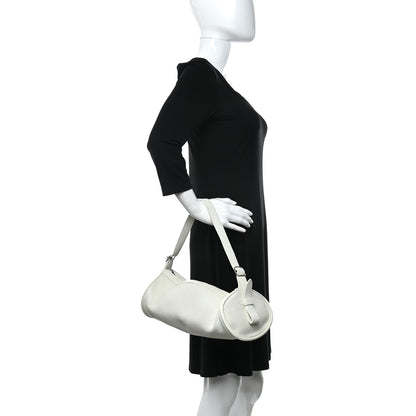 Hermes Taurillon Clemence Sac Doremi 35 White 2 of 12