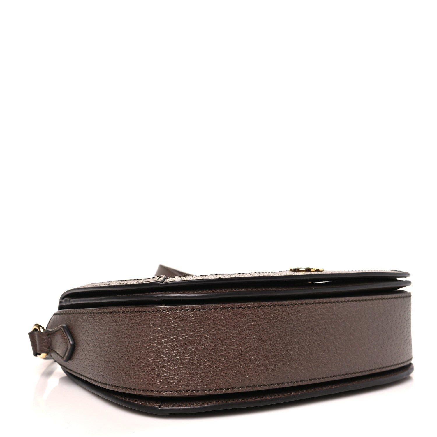 Gucci GG Supreme Monogram Web Small Ophidia Flap Messenger Bag Brown 4 of 11