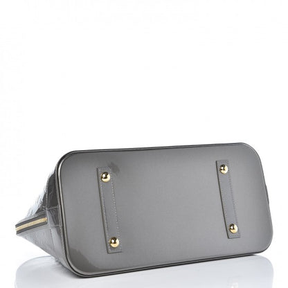 Louis Vuitton Vernis Alma GM Gris Art Deco 4 of 7