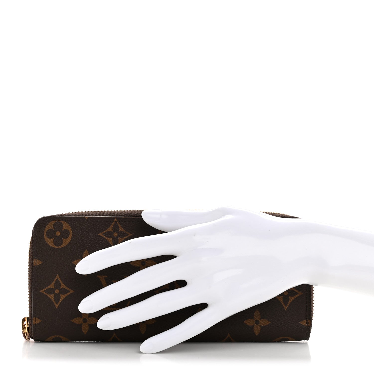 Louis Vuitton Monogram Clemence Wallet Rose Ballerine 2 of 10