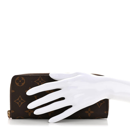 Louis Vuitton Monogram Clemence Wallet Rose Ballerine 2 of 10