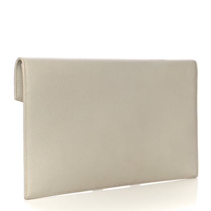 Saint Laurent Grain De Poudre Uptown Pouch Crema Soft 3 of 10