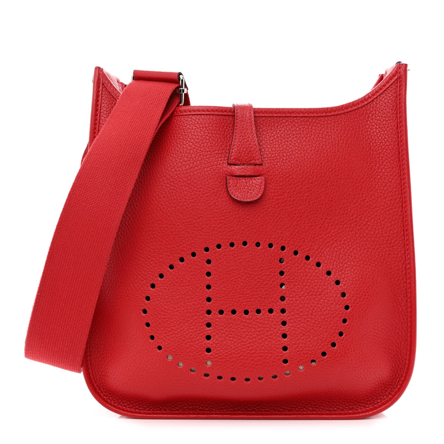 Taurillon Clemence Evelyne III PM Rouge Casaque