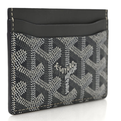 Goyard Goyardine Saint Sulpice Card Holder Grey 3 of 7